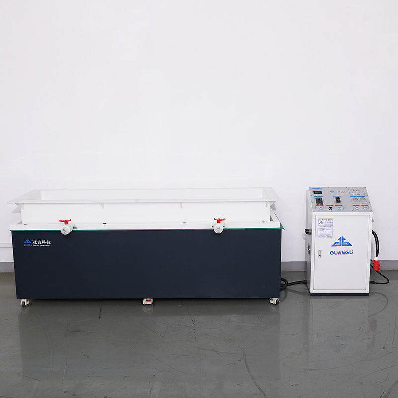 KoreaDOUBLE STATION TRANSLATIONAL MAGNETIC ABRASIVE POLISHING MACHINE GG2380